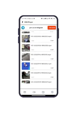 VDX Player - Video player android App screenshot 0